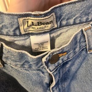 L.L. Bean Women's Boyfriend Light Blue Jeans